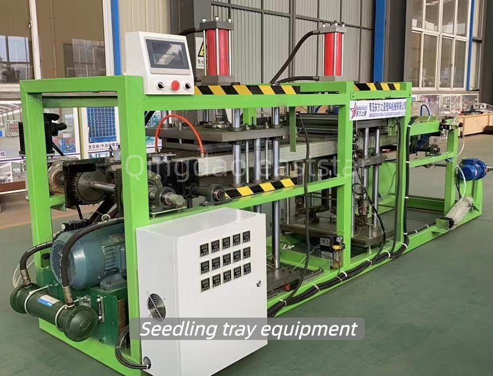 인도 고객은 묘목 트레이 및 뿌리 제어 장비를 방문하여 현대적인 농업 재배 솔루션에 대해 논의합니다.